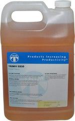 Master Fluid Solutions - Trim E850, 1 Gal Bottle Cutting & Grinding Fluid - Water Soluble, For Cutting, Grinding - USA Tool & Supply