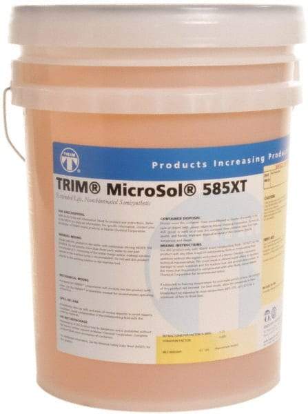 Master Fluid Solutions - 1 Gal & 5 Gal Bottle/Pail Cutting Fluid - Semisynthetic - USA Tool & Supply