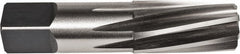 Union Butterfield - 1" Pipe, 1.212" Diam, 1.103" Small End Diam, 1-1/8" Straight Shank, 1-3/4" Flute, Taper Pipe Reamer - USA Tool & Supply