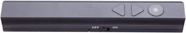 Quartet - Metal Wireless Presenter Laser Pointer - Black, 2 AAA Batteries Included - USA Tool & Supply