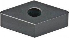 Kennametal - DNMA333 S0820 Grade KB1340 PCBN Turning Insert - Uncoated, 55° Diamond, 3/8" Inscr Circle, 3/16" Thick, 3/64" Corner Radius - USA Tool & Supply