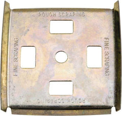 Hyde Tools - Carbon Steel Scraper Replacement Blade - 2.55" Blade Length x 2.55" Blade Width, For Hyde Lifetime Scrapers - USA Tool & Supply