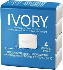 Ivory - 4 oz Box Bar Soap - White, Original Scent - USA Tool & Supply