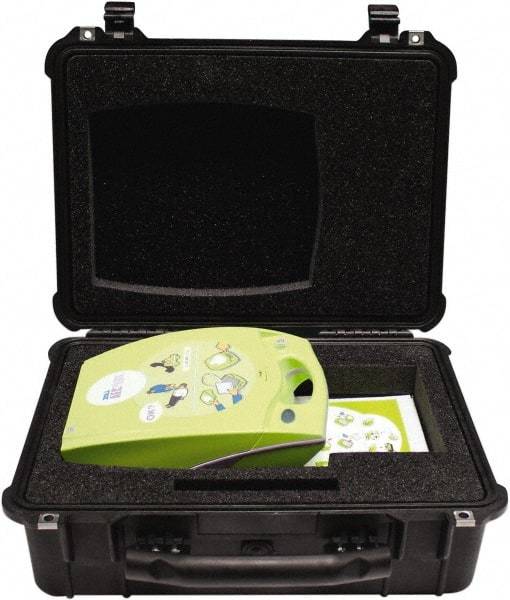 Zoll - High Impact Structural Copolymer Pelican Defibrillator Case - 13 Inch Wide x 18 Inch High x 7 Inch Deep, Compatible With Zoll AED Plus - USA Tool & Supply