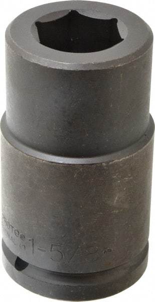 Proto - 1-1/2" Drive 1-5/8" Deep Impact Socket - 6 Points, 5-3/4" OAL - USA Tool & Supply