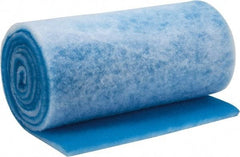 Made in USA - 15' Long x 25" Wide x 1" Thick Polyester Media Air Filter Media Roll - MERV 7, 86% Arrestance Efficiency, 500 FPM Max Air Flow, 0.14" wpg Init Resist, 1" wpg Final Resist, Use with Any Unit - USA Tool & Supply