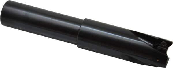 Kennametal - 1-1/2" Cut Diam, 0.71" Max Depth of Cut, 1-1/4" Shank Diam, 8" OAL, Indexable Square Shoulder End Mill - EC18.., EP18.. Inserts, Cylindrical Shank, 0° Lead Angle - USA Tool & Supply