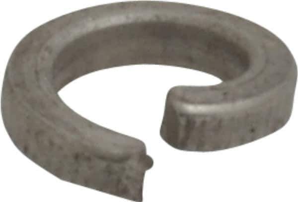 Value Collection - M4, 4.1mm ID, 1.2mm Thick High Collar Split Lock Washer - 18-8 Austenitic Grade A2 Stainless Steel, Uncoated, 4.1mm Min ID, 4.4mm Max ID, 7mm Max OD - USA Tool & Supply