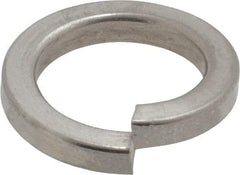 Value Collection - M14, 14.2mm ID, 3mm Thick High Collar Split Lock Washer - 18-8 Austenitic Grade A2 Stainless Steel, Uncoated, 14.2mm Min ID, 14.7mm Max ID, 21.1mm Max OD - USA Tool & Supply