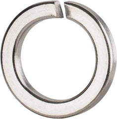 Value Collection - M20, 20.2mm ID, 4.5mm Thick High Collar Split Lock Washer - 18-8 Austenitic Grade A2 Stainless Steel, Uncoated, 20.2mm Min ID, 21.2mm Max ID, 30.6mm Max OD - USA Tool & Supply