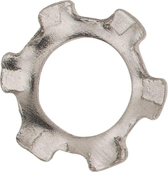 Value Collection - M3 Screw, 3.2mm ID, Stainless Steel External Tooth Lock Washer - 6mm OD, Uncoated, Grade 18-8 & Austenitic A2 - USA Tool & Supply