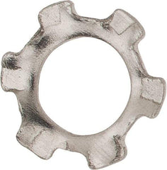 Value Collection - M3 Screw, 3.2mm ID, Stainless Steel External Tooth Lock Washer - 6mm OD, Uncoated, Grade 18-8 & Austenitic A2 - USA Tool & Supply