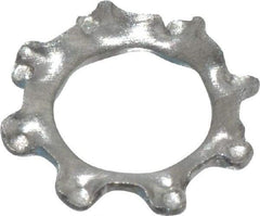 Value Collection - M4 Screw, 4.3mm ID, Stainless Steel External Tooth Lock Washer - 8mm OD, Uncoated, Grade 18-8 & Austenitic A2 - USA Tool & Supply