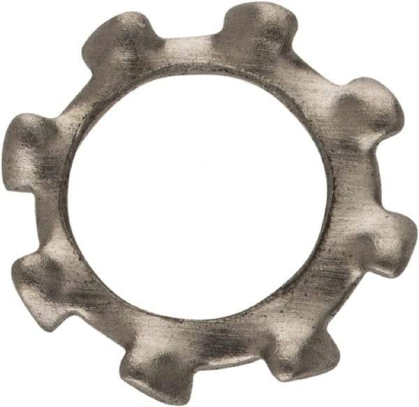 Value Collection - M6 Screw, 6.4mm ID, Stainless Steel External Tooth Lock Washer - 11mm OD, Uncoated, Grade 18-8 & Austenitic A2 - USA Tool & Supply