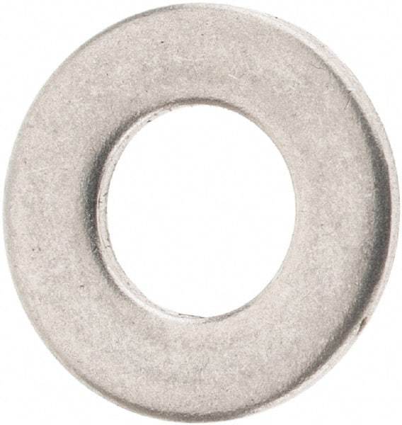 Value Collection - M4 Screw, Grade 316 Stainless Steel Standard Flat Washer - 4.3mm ID x 9mm OD, Plain Finish - USA Tool & Supply