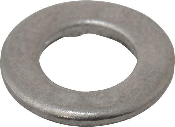 Value Collection - M5 Screw, Grade 316 Stainless Steel Standard Flat Washer - 5.3mm ID x 10mm OD, Plain Finish - USA Tool & Supply