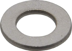 Value Collection - M10 Screw, Grade 316 Stainless Steel Standard Flat Washer - 10.5mm ID x 20mm OD, Plain Finish - USA Tool & Supply
