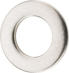 Value Collection - M12 Screw, Grade 316 Stainless Steel Standard Flat Washer - 13mm ID x 24mm OD, Plain Finish - USA Tool & Supply