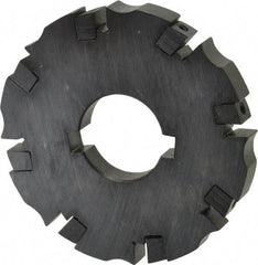 APT - Arbor Hole Connection, 0.485" Cutting Width, 1-1/16" Depth of Cut, 4" Cutter Diam, 1-1/4" Hole Diam, 8 Tooth Indexable Slotting Cutter - SM48 Toolholder, CTA 4 Insert, Neutral Cutting Direction - USA Tool & Supply