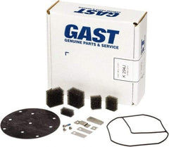 Gast - 15 Piece Air Compressor Repair Kit - For Use with Gast DOA Lab Models - USA Tool & Supply