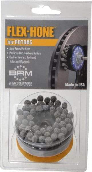 Brush Research Mfg. - 60 Grit, Zirconia Alumina Flexible Hone - Coarse - USA Tool & Supply