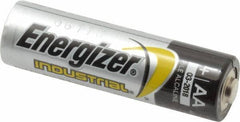 Ability One - Size AA, Alkaline, Standard Battery - 1.5 Volts, Button Tab Terminal - USA Tool & Supply