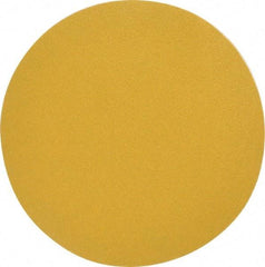 Made in USA - 6" Diam, 100 Grit, Aluminum Oxide Hook & Loop Disc - Fine Grade, Coated, C Weight Paper Backing, - USA Tool & Supply