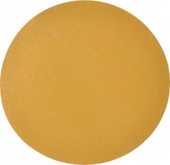 Made in USA - 6" Diam, 150 Grit, Aluminum Oxide Hook & Loop Disc - Very Fine Grade, Coated, C Weight Paper Backing, - USA Tool & Supply
