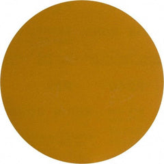 Made in USA - 6" Diam, 240 Grit, Aluminum Oxide Hook & Loop Disc - Very Fine Grade, Coated, C Weight Paper Backing, - USA Tool & Supply