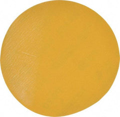 Made in USA - 6" Diam, 320 Grit, Aluminum Oxide Hook & Loop Disc - Extra Fine Grade, Coated, C Weight Paper Backing, - USA Tool & Supply