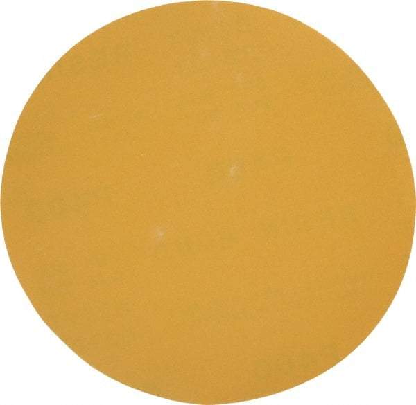 Made in USA - 6" Diam, 400 Grit, Aluminum Oxide Hook & Loop Disc - Super Fine Grade, Coated, C Weight Paper Backing, - USA Tool & Supply