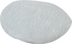 Made in USA - 6" Diam, 320 Grit, Silicon Carbide Hook & Loop Disc - Extra Fine Grade, Coated, B Weight Paper Backing, - USA Tool & Supply