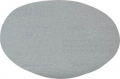 Made in USA - 6" Diam, 400 Grit, Silicon Carbide Hook & Loop Disc - Super Fine Grade, Coated, B Weight Paper Backing, - USA Tool & Supply