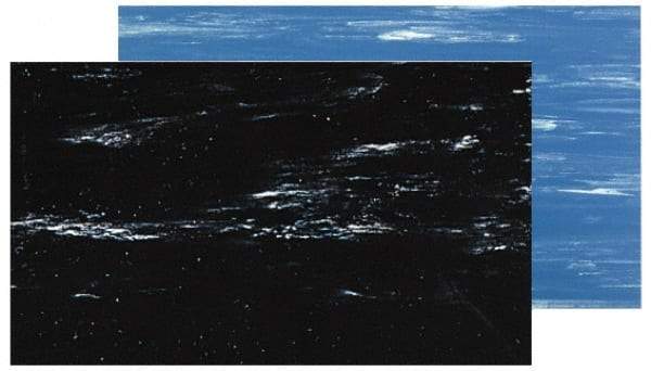 Wearwell - 3' Long x 2' Wide, Dry Environment, Anti-Fatigue Matting - Blue, Vinyl with Nitrile Blend Base, Beveled on 4 Sides - USA Tool & Supply