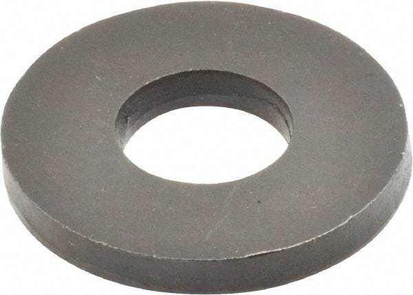 Jergens - 3/4" Screw, Case Hardened Steel USS/SAE Flat Washer - 13/16" ID x 2" OD, 1/4" Thick, Black Oxide Finish - USA Tool & Supply