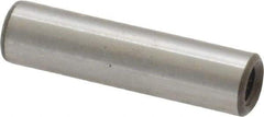 Jergens - 1/4" Diam x 1" Pin Length Alloy Steel Pull Out Dowel Pin - C 47-58 & C 60-64 (Surface) Hardness, 1 Beveled & 1 Threaded End - USA Tool & Supply