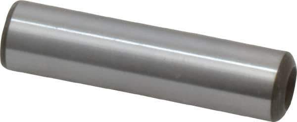 Jergens - 3/8" Diam x 1-1/2" Pin Length Alloy Steel Pull Out Dowel Pin - C 47-58 & C 60-64 (Surface) Hardness, 1 Beveled & 1 Threaded End - USA Tool & Supply