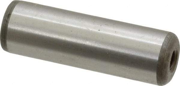 Jergens - 5/8" Diam x 2" Pin Length Alloy Steel Pull Out Dowel Pin - C 47-58 & C 60-64 (Surface) Hardness, 1 Beveled & 1 Threaded End - USA Tool & Supply