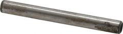 Jergens - 1/4" Diam x 2-1/4" Pin Length Alloy Steel Pull Out Dowel Pin - C 47-58 & C 60-64 (Surface) Hardness, 1 Beveled & 1 Threaded End - USA Tool & Supply