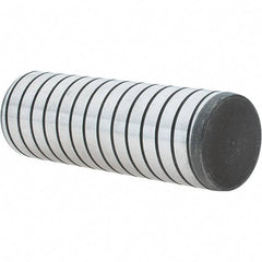 Jergens - 1" Diam x 3" Pin Length Alloy Steel Grooved Dowel Pin - C 47-58 & C 60-64 (Surface) Hardness, 1 Beveled & 1 Threaded End - USA Tool & Supply