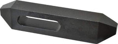 Gibraltar - 3/4" Stud, Steel, Plain Strap Clamp - 2-3/16" Travel, 8" OAL x 1-3/4" Wide x 1-1/8" High, Black Oxide Finish, Tapered Nose - USA Tool & Supply