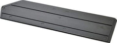 Quantum Storage - 10.9" Wide x 4" High, Black Bin Divider - Use with Quantum Storage Systems - QUS 224 - USA Tool & Supply
