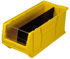 Quantum Storage - 23.9" Wide x 9" High, Black Bin Divider - Use with Quantum Storage Systems - QUS 951 - USA Tool & Supply