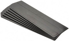 Quantum Storage - 23.9" Wide x 7" High, Black Bin Divider - Use with Quantum Storage Systems - QUS 952 - USA Tool & Supply