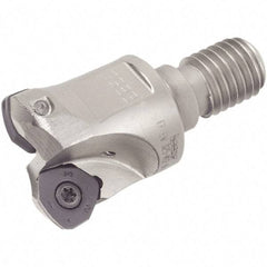 Iscar - 32mm Cut Diam, 0.059" Max Depth, M16 Modular Connection Indexable High-Feed End Mill - Screw Holding Method, FF WOMT/WOCT, FF WOMW Insert, FF EW-M Toolholder, Through Coolant - USA Tool & Supply