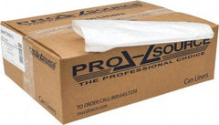 PRO-SOURCE - 0.55 mil Thick, Household/Office Trash Bags - 43" Wide x 46" High, Clear - USA Tool & Supply