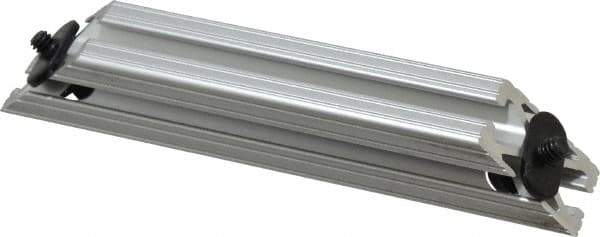 80/20 Inc. - 1" Wide, 6" High, Open Shelving 45° Support Bracket - Aluminum, Use with Series 10 - 1010 Extrusion - USA Tool & Supply