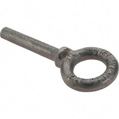 Gibraltar - Steel, Fixed Blank Lifting Eye Bolt - 2-1/2" Shank, Shoulder - USA Tool & Supply