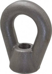 Gibraltar - 10,600 Lb Capacity, 3/4-10 Thread, Self Colored, Carbon Steel Heavy Duty Lifting Eye Nut - Grade C-1030, 3-7/8" High, 1-1/2" Inside & 3" Outside Eye Diam, 3" Bell/Base Width - USA Tool & Supply