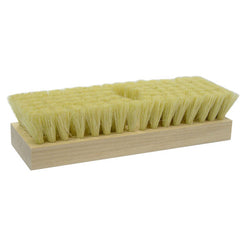 8-1/4″ Acid Scrub Brush, White Tampico Fill, One Tapered Handle Hole - USA Tool & Supply